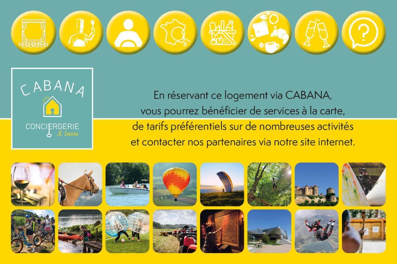 Cabana & Rustique - Proche Macon Nord Vire  Ngoại thất bức ảnh
